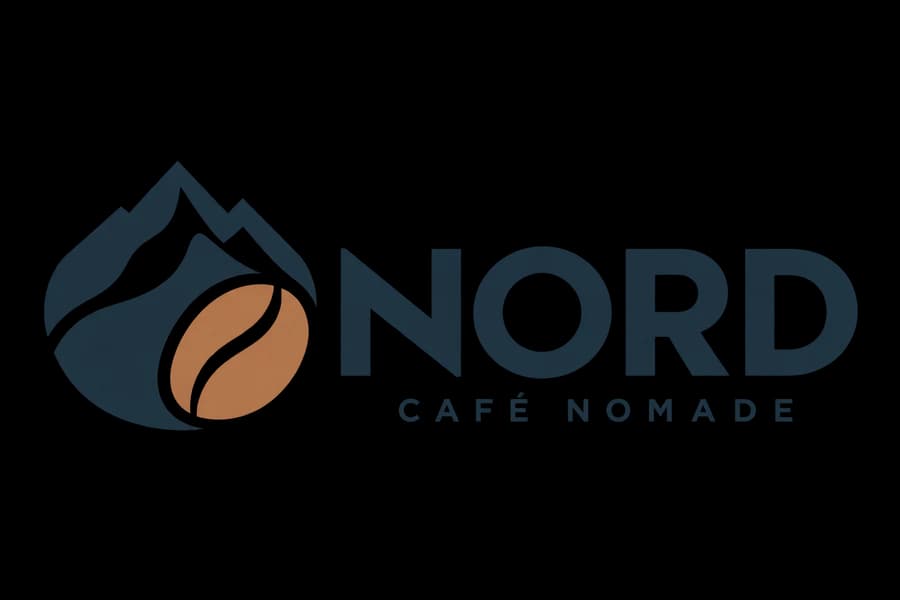 Logo fictif NORD, style combiné