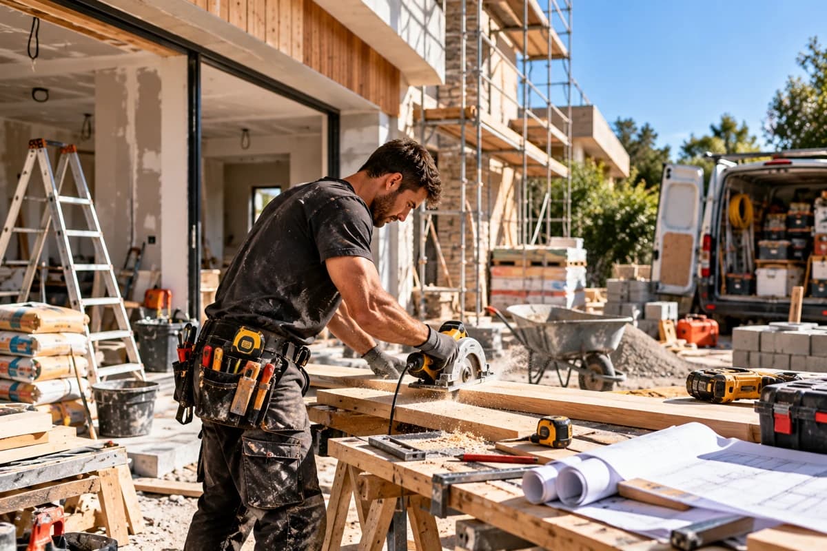 Photo d'illustration pour artisans du bâtiment